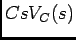 $\displaystyle CsV_C(s)$